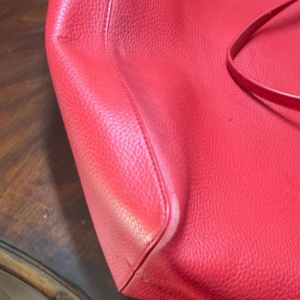 Tory‎ Burch Vibrant Red Tote
